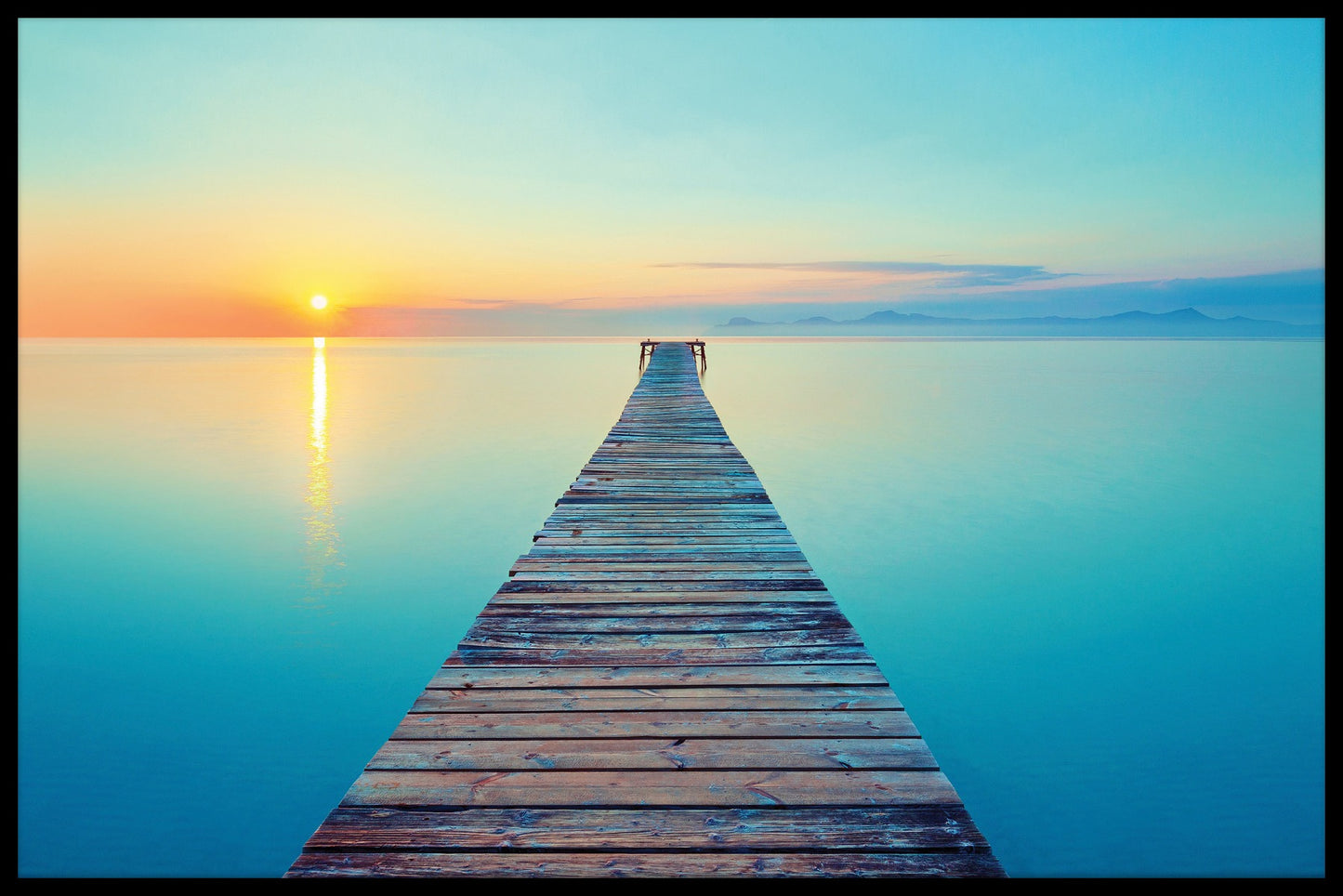 Träpir vintage poster