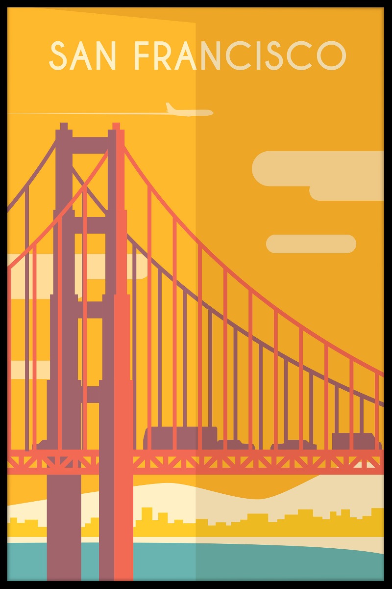 San Francisco vintage reseposter