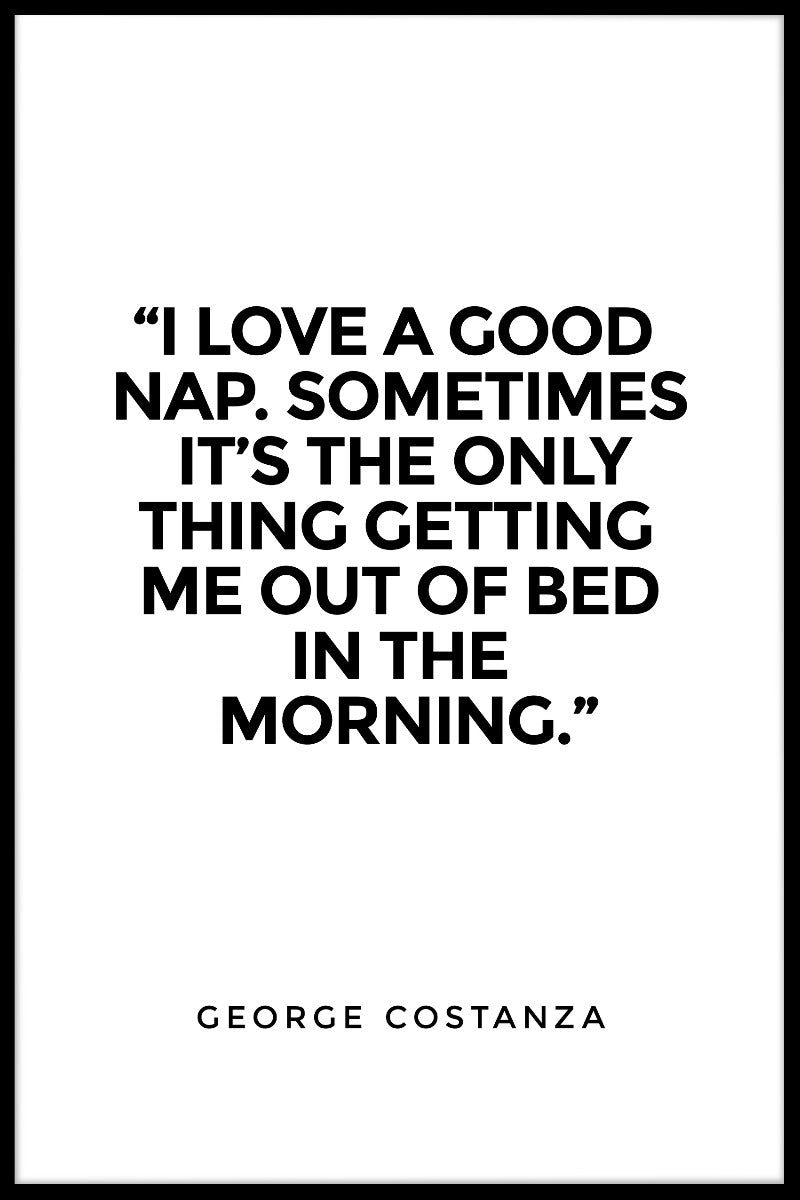 Love A Good Nap Poster