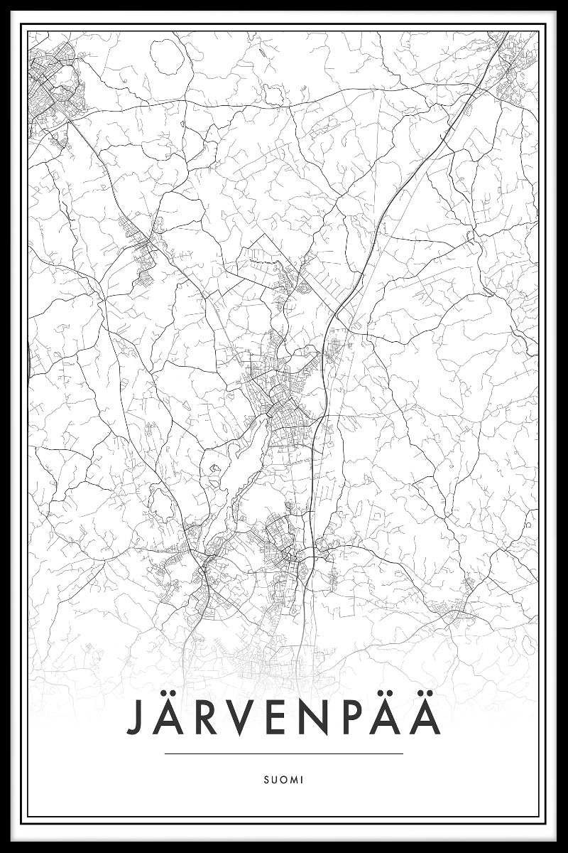 Järvenpää Kartposter