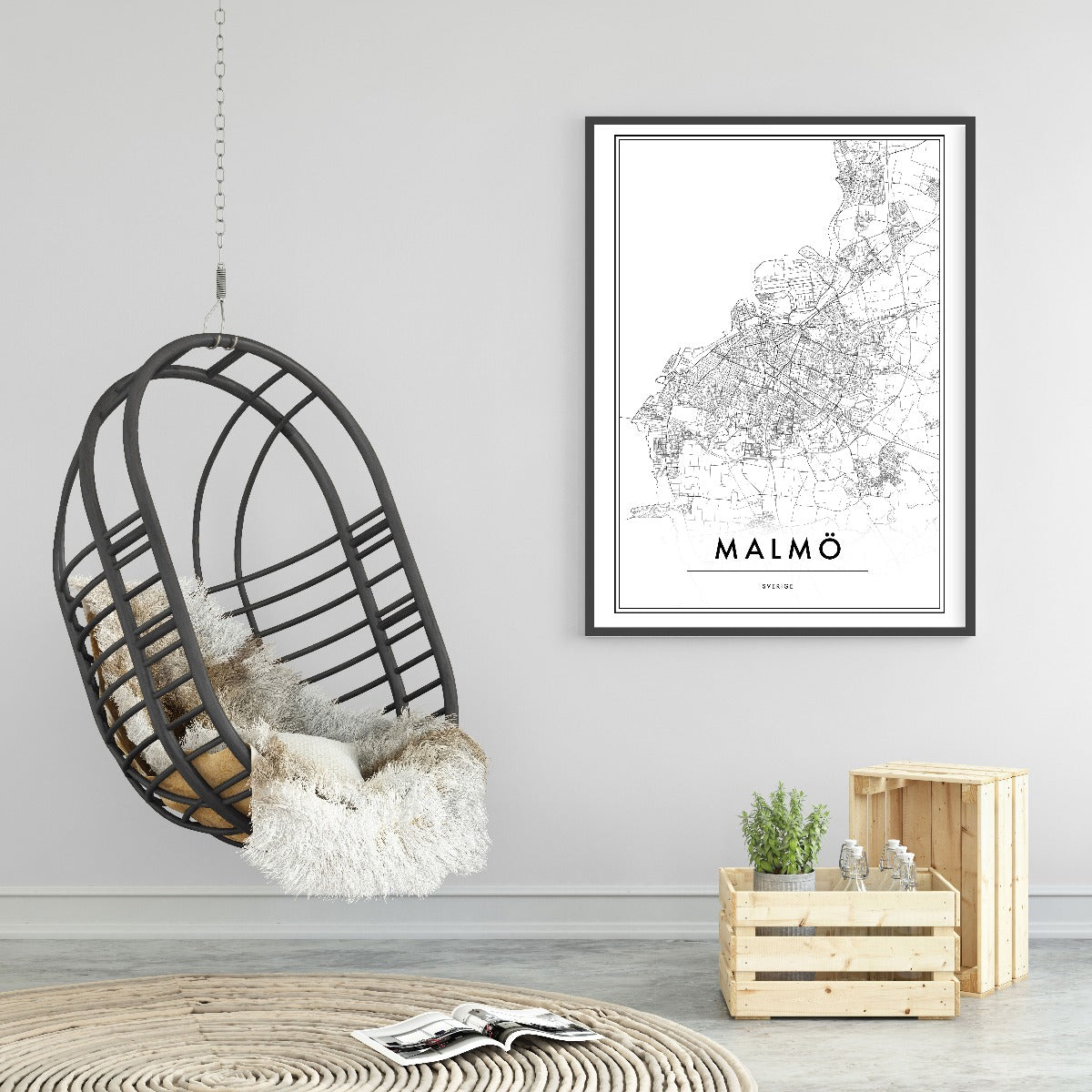 Malmö Kartposter