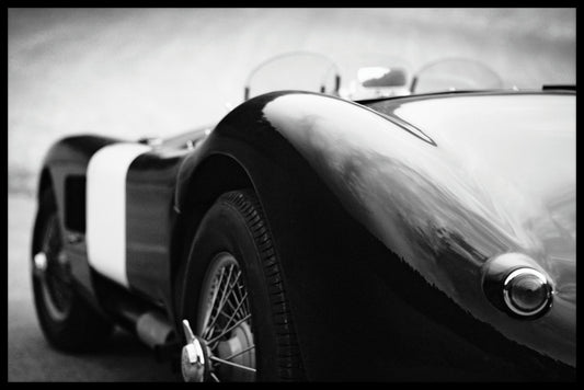 Klassisk vintagebilposter