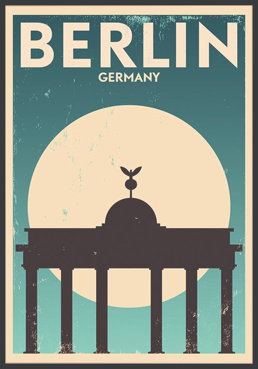 Berlin vintage poster