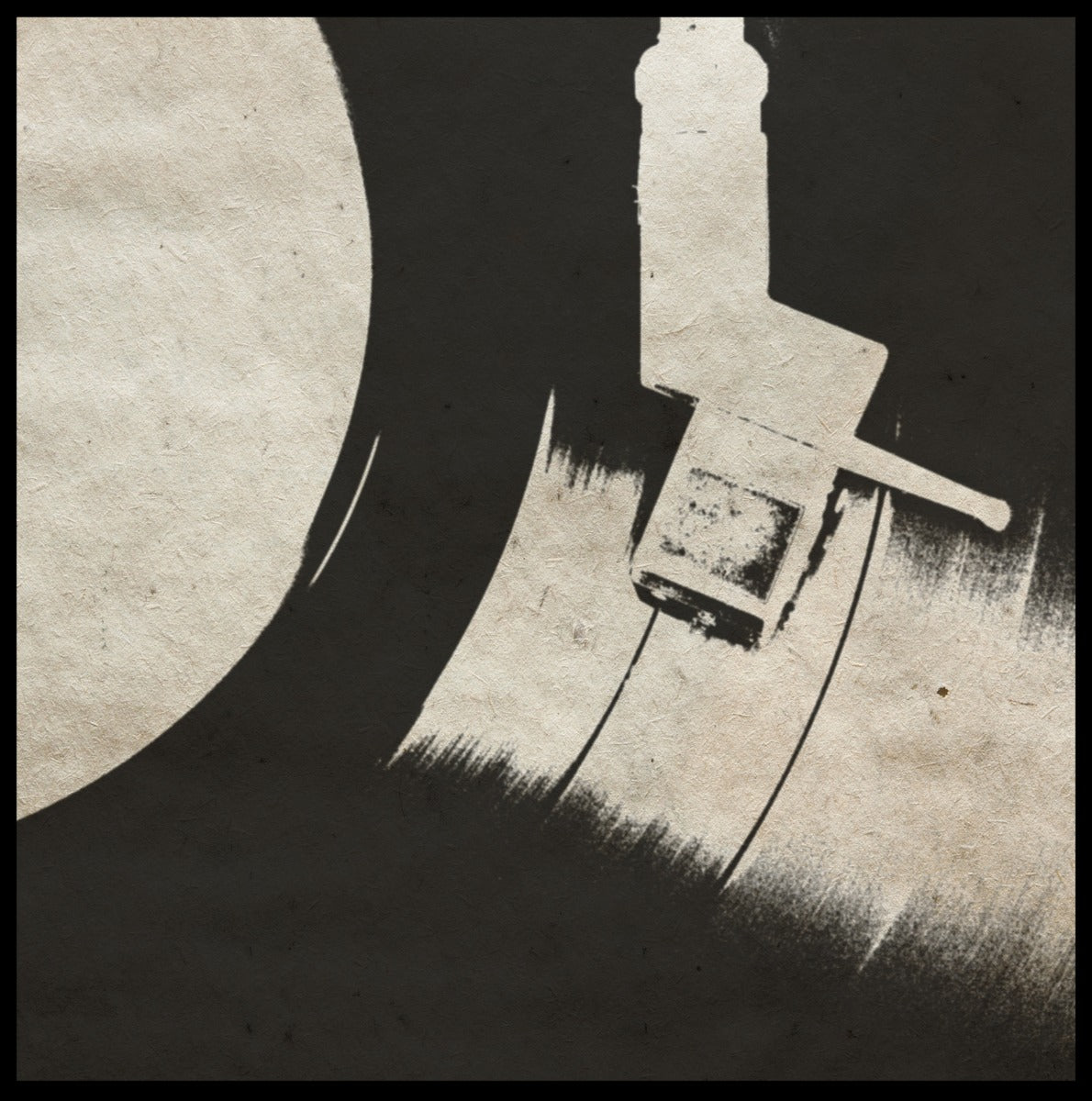 Vintage musikalisk poster