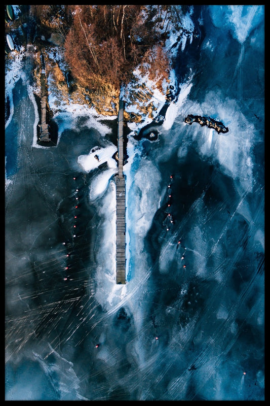 Frozen Lake Finland poster