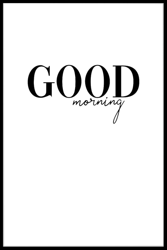 God morgon poster