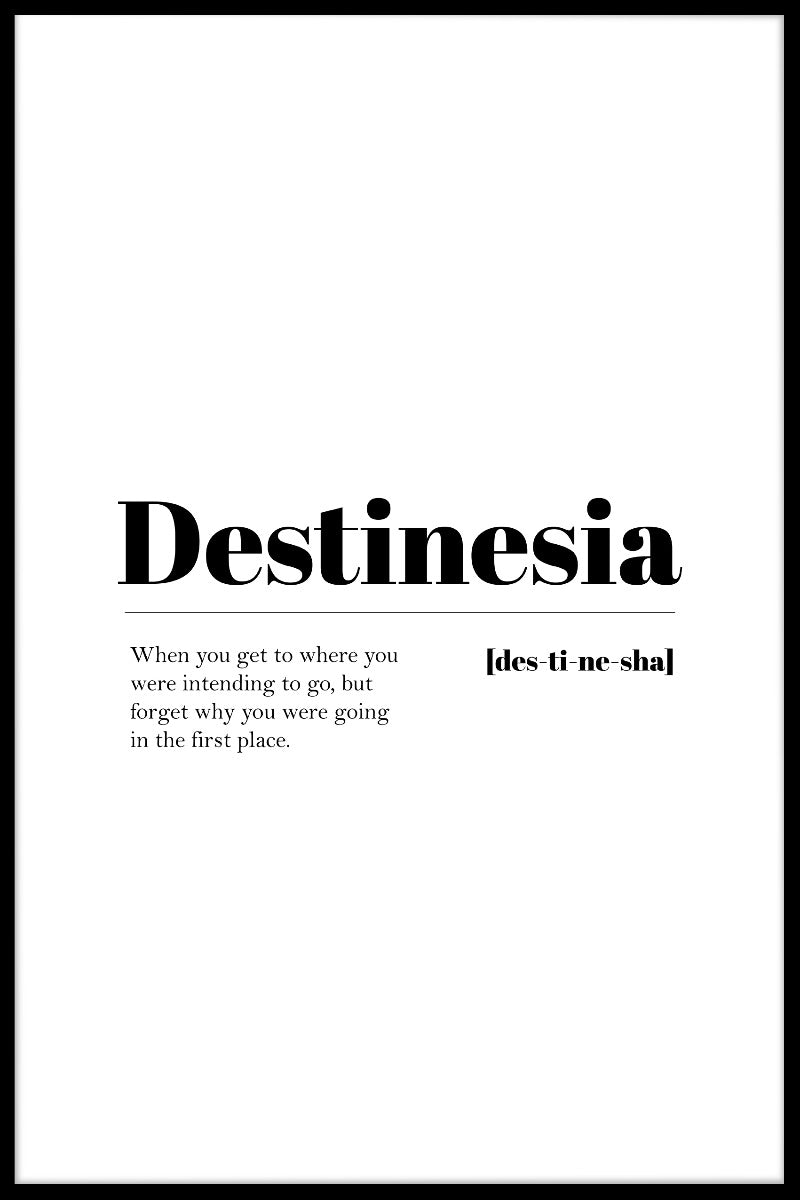 Destinesia poster