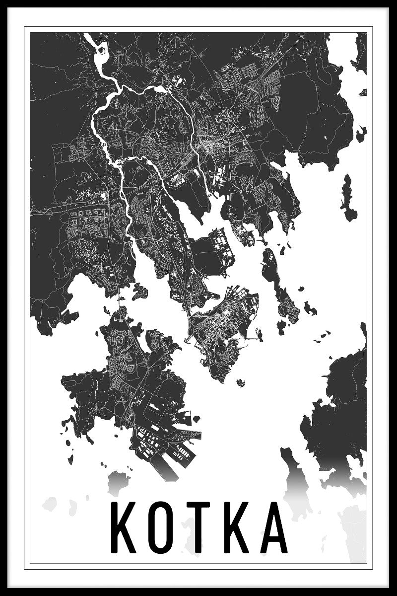 Kotka kartposter
