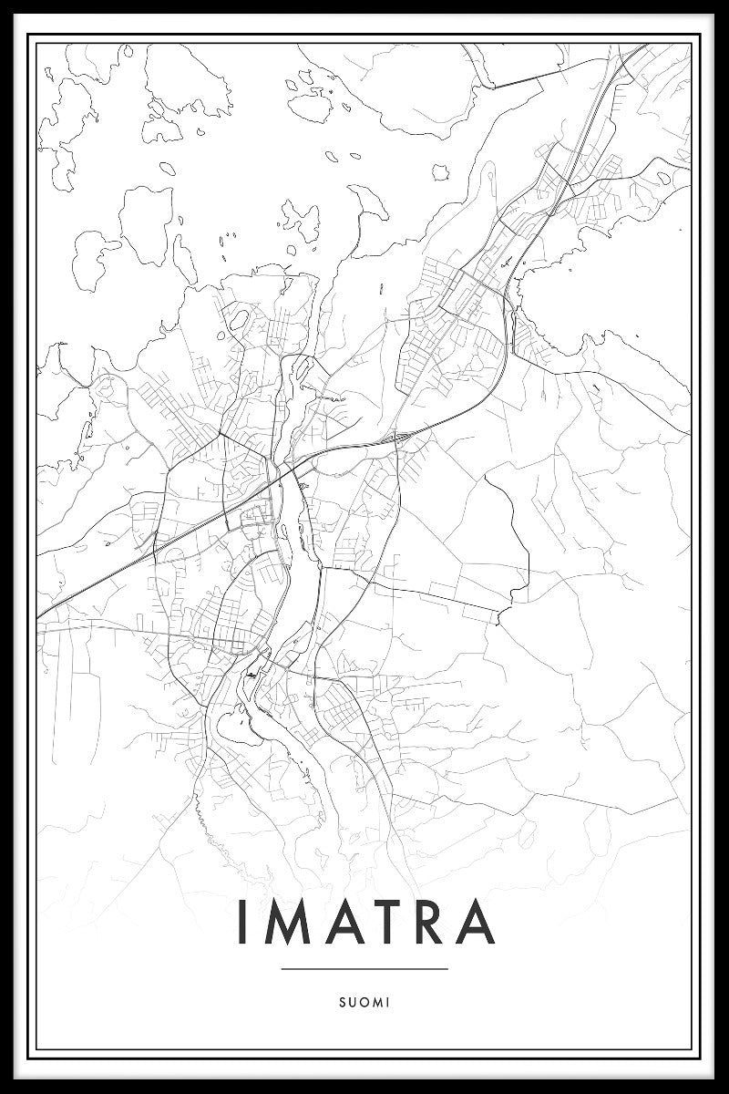 Imatra kartposter