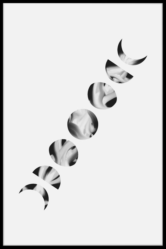 Månfaser poster