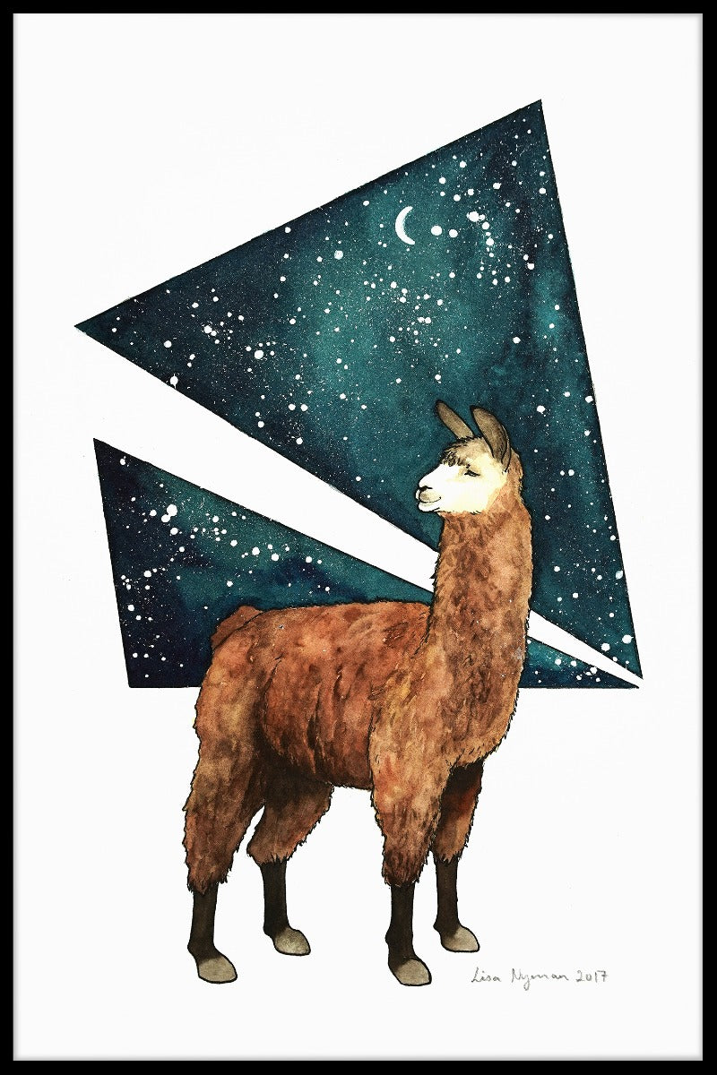 Kosmisk lamaposter