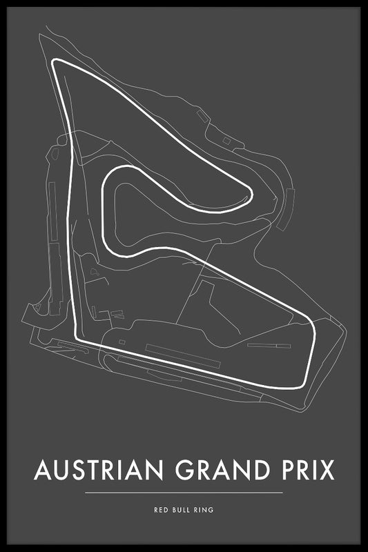 Red Bull Ring Österrikisk GP poster