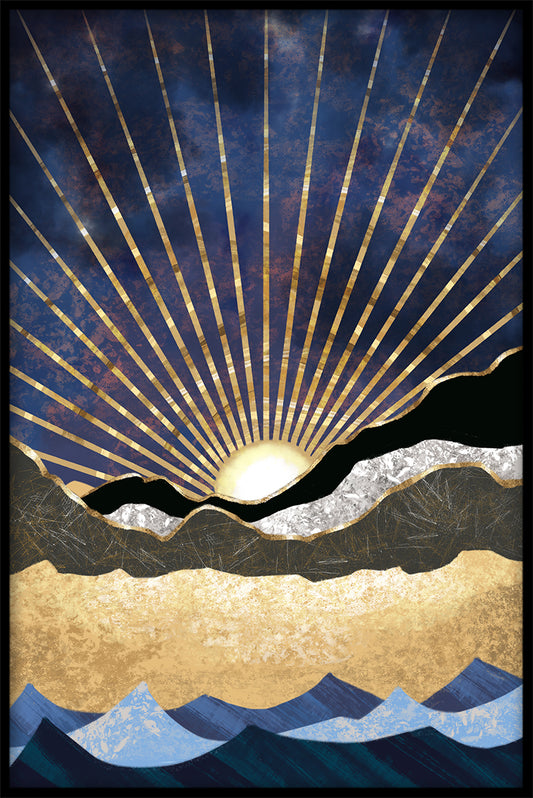 Mountain Art N03 poster