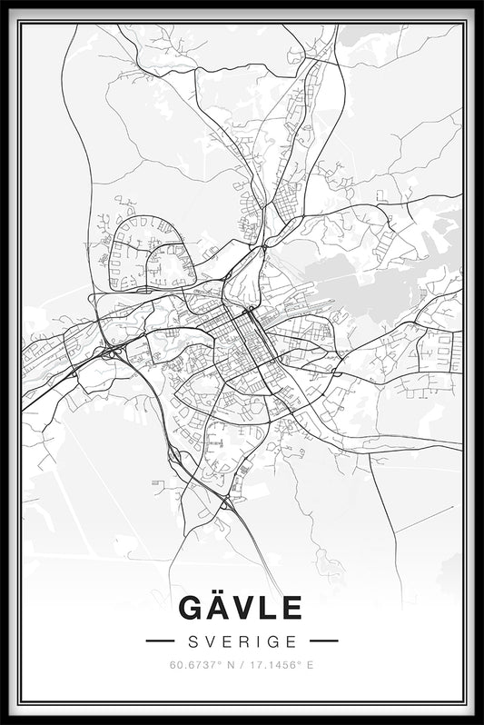 Gävle Kartposter