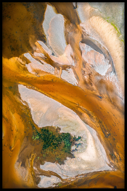 Abstrakt landskap N02 poster