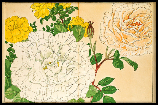 Japansk Illustration N04 poster