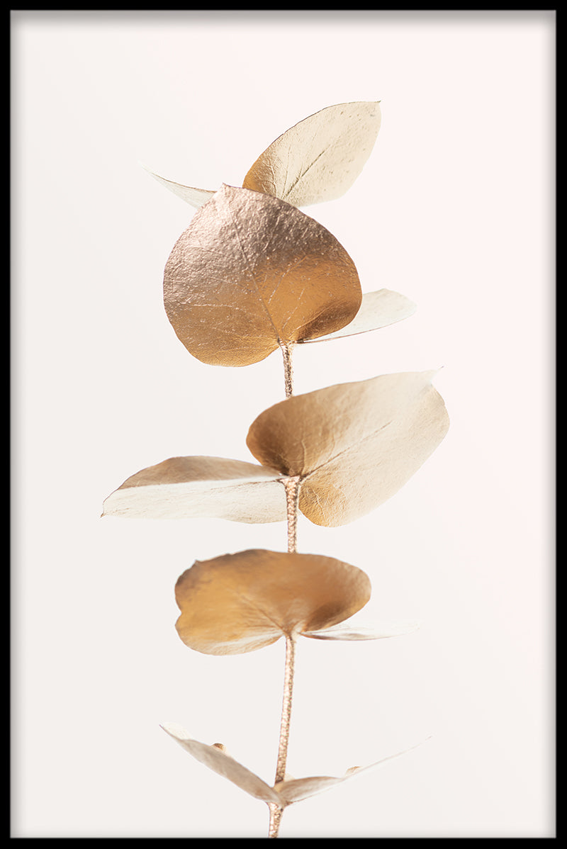 Golden Plant N02 Poster-s