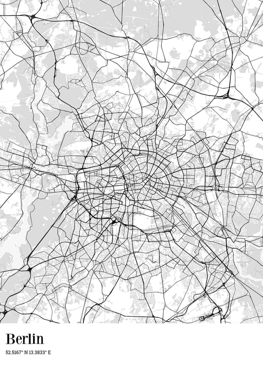 Stadskarta med nål exempel