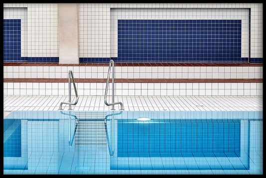 Simning Retro poster