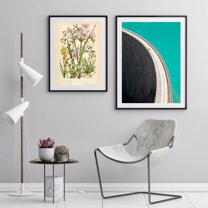 poster Stausee Mooserboden Dam