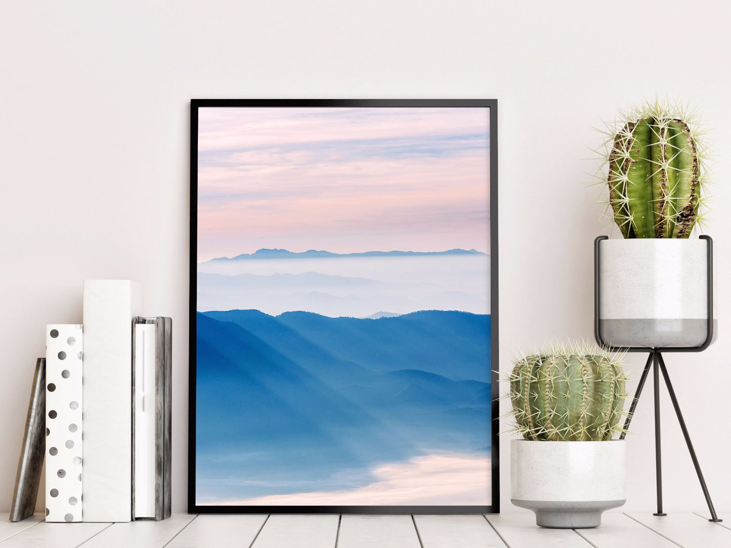 Solstrålar på berget poster