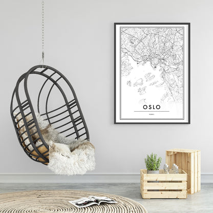 Oslo kartposter
